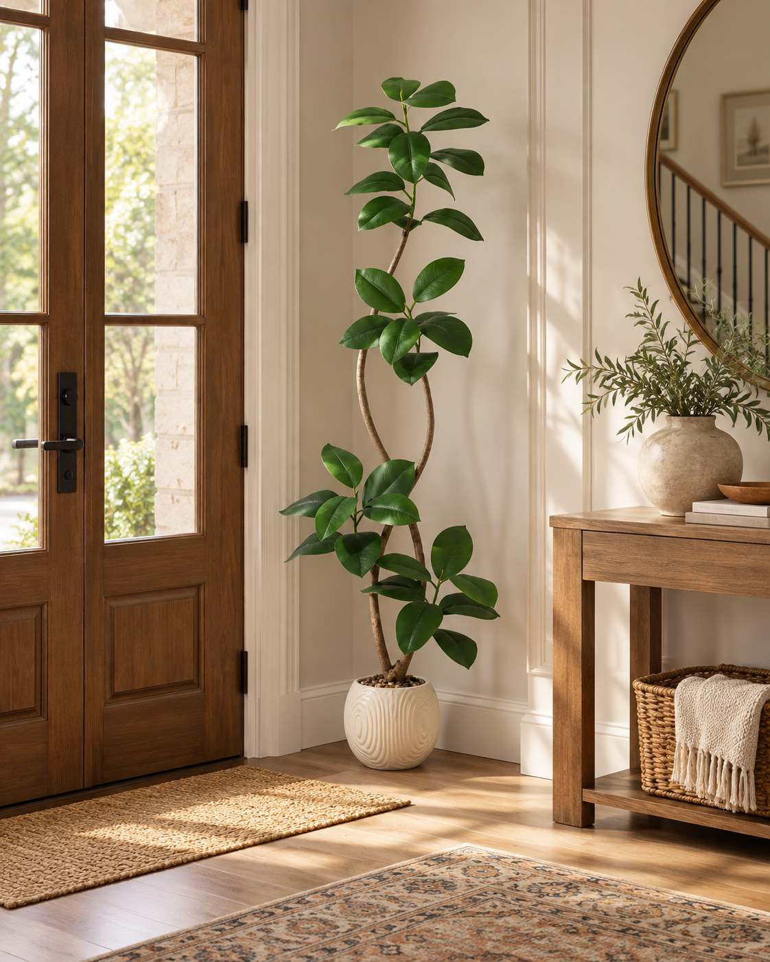 Agap – Ficus Elastica Artificiel Intérieur et Extérieur