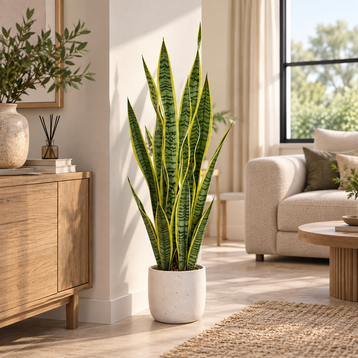 Anastasia - Sansevieria Artificielle 90cm