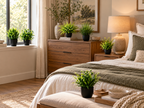 Azi - Lot de 6 Plantes Artificielles